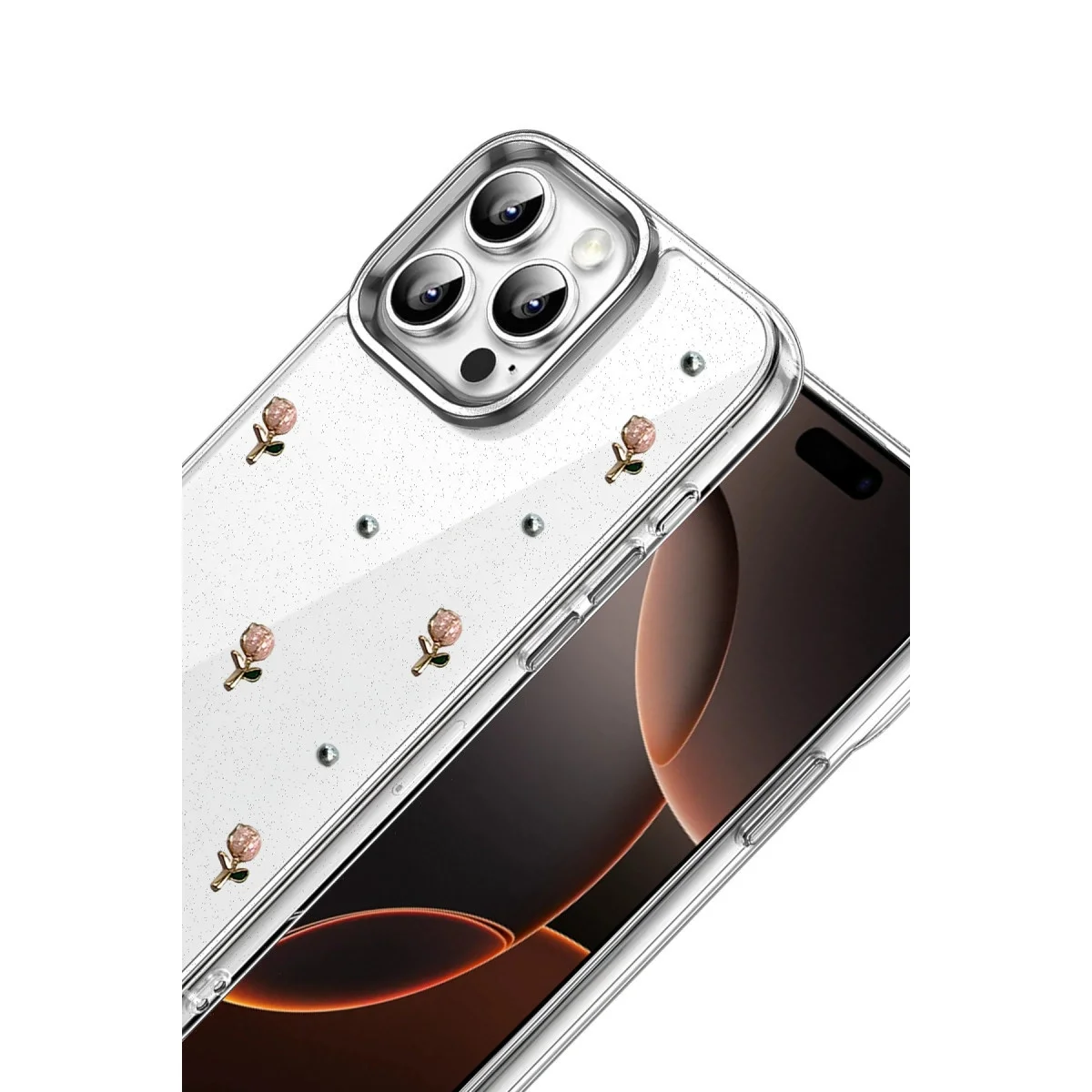 Apple İphone 14 Pro Max Fiyonk Desenli Kapak - Desen 6 görsel 2