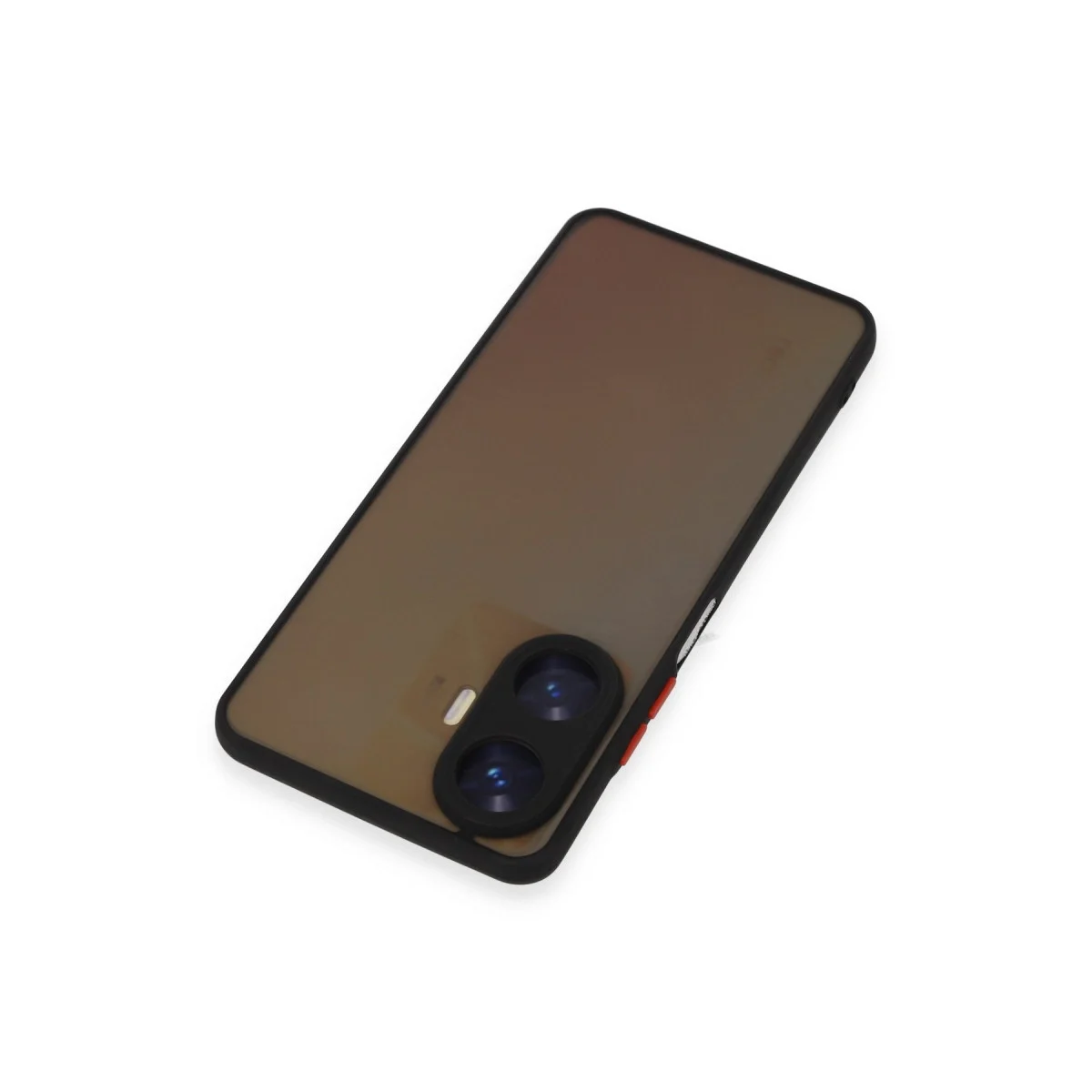 Realme C55 Kılıf Montreal Silikon Kapak - Siyah görsel 5