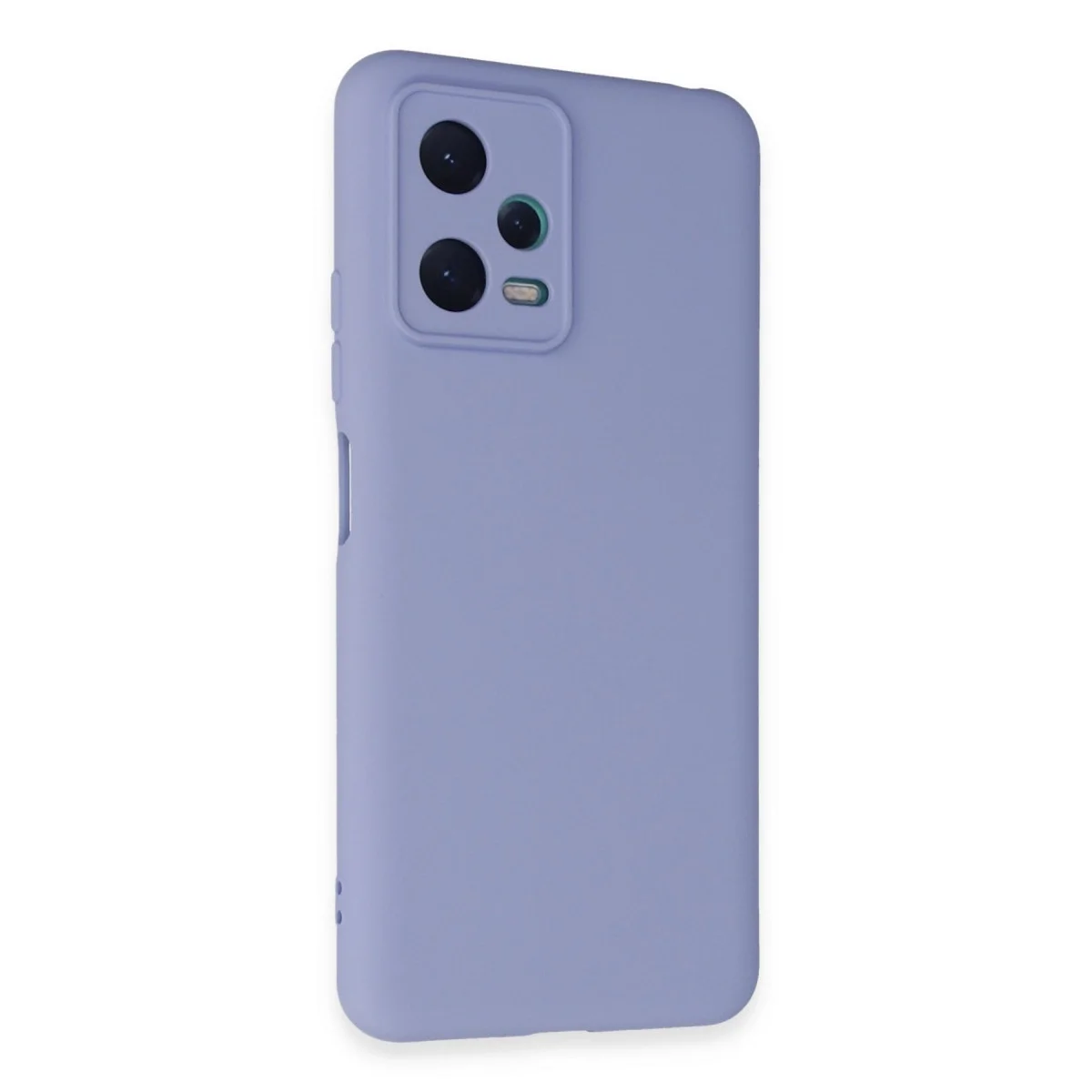 Xiaomi Redmi Note 12 5g Kılıf Nano İçi Kadife Silikon - Lila