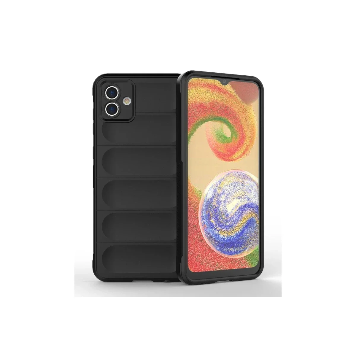 Samsung Galaxy A04E Kılıf Optimum Silikon - Siyah