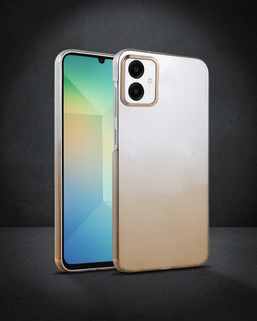 Samsung Galaxy A06 Glossy Kapak - Çöl Titanyum