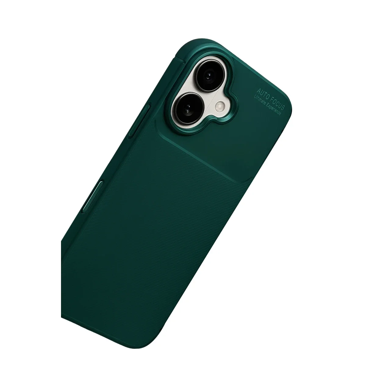 Apple iPhone 17 Auto Focus Karbon Kapak - Koyu Yeşil görsel 4
