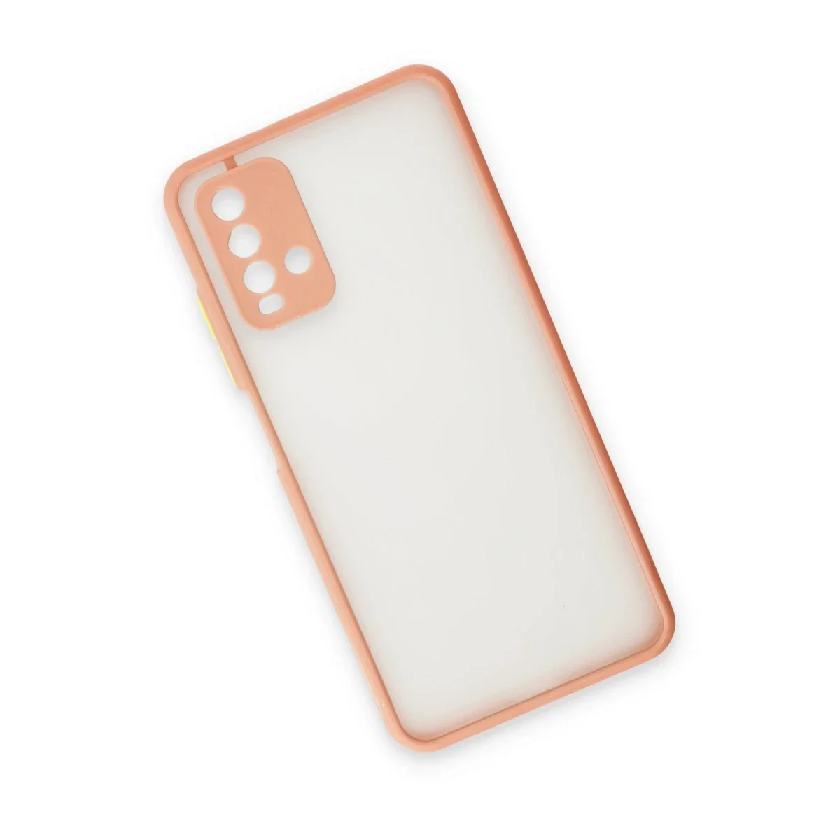 Xiaomi Redmi 9T Kılıf Montreal Silikon Kapak - Pembe görsel 3