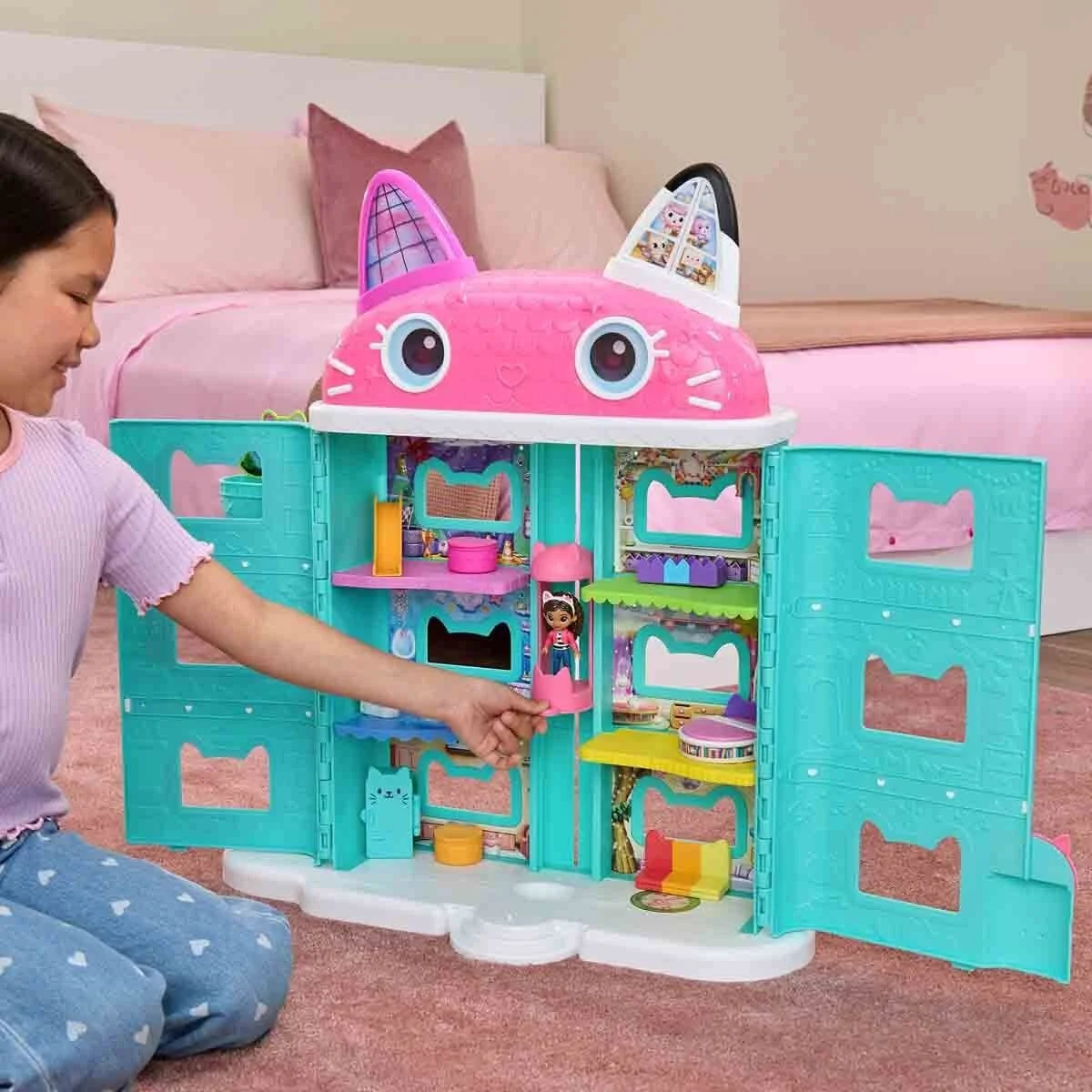 S00008876 Sun-spm-figür Oyun Set Gabby S Dollhouse Sevimli Bebk Evi Gabby görsel 2