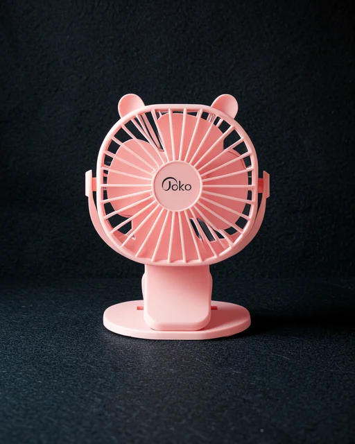 Joko Js03 Masaüstü Soğutma Fanı - Pembe