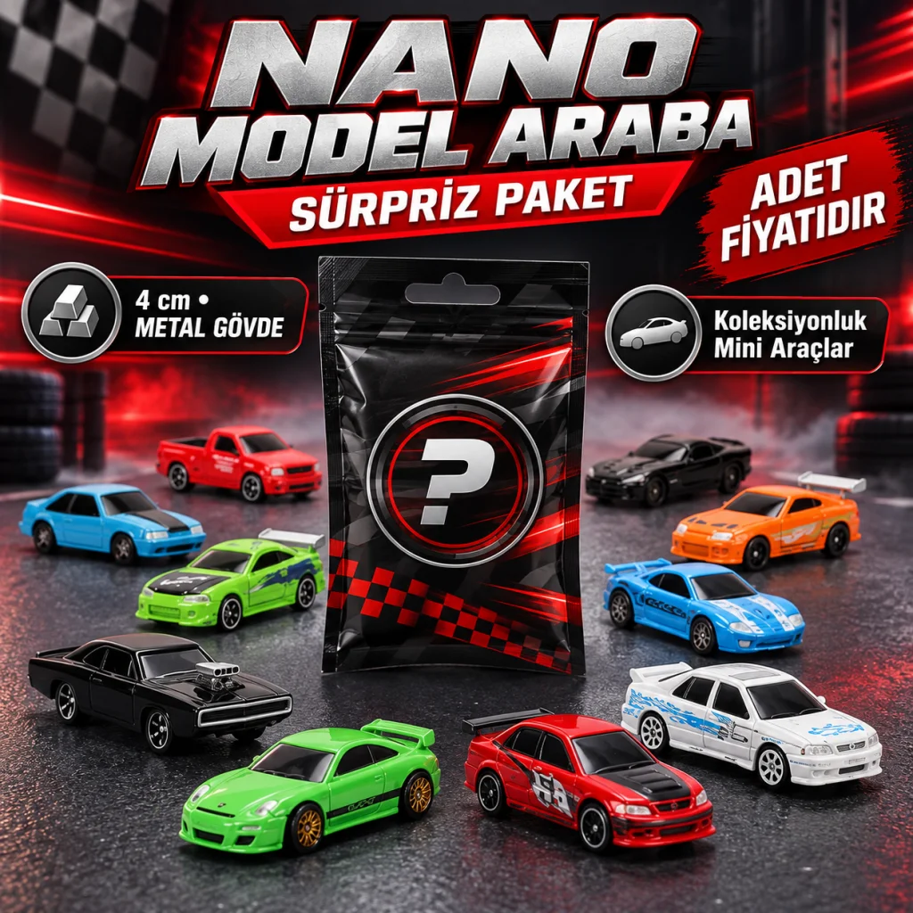 Hızlı ve Öfkeli Nano Araçlar Sürpriz Paketleri görsel 2