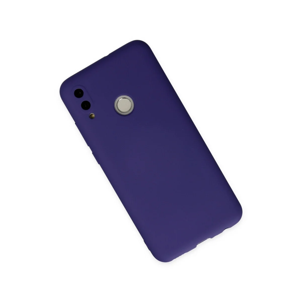 Huawei P Smart 2019 Kılıf Nano İçi Kadife Silikon - Mor görsel 2