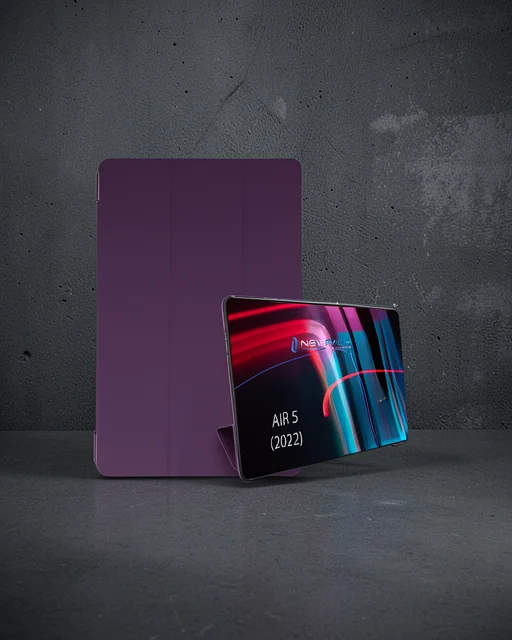 Apple İpad Air 5 (2022) Kılıf Tablet Smart Kılıf - Mor