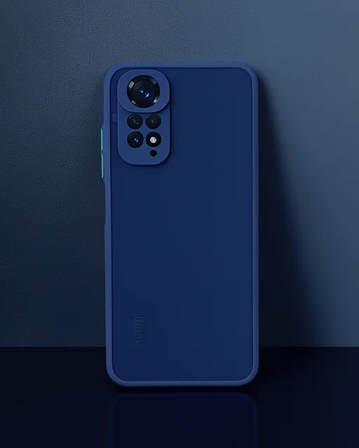 Xiaomi Redmi Note 11 Kılıf Montreal Silikon Kapak - Lacivert