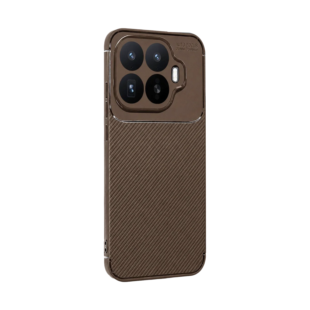 Xiaomi Mi 17T Auto Focus Karbon Kapak - Kahverengi görsel 2