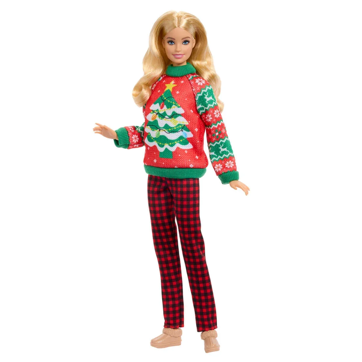 JML09 Barbie Yılbaşı Kazağı - Ugly Sweater görsel 2