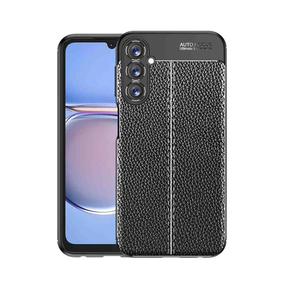 Samsung Galaxy A05S Kılıf Auto Focus Kapak - Siyah görsel 2