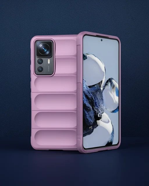 Xiaomi Mi 12t Pro Kılıf Optimum Silikon - Mor