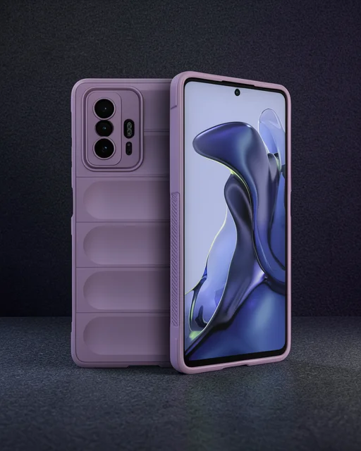 Xiaomi Mi 11t Kılıf Optimum Silikon - Mor