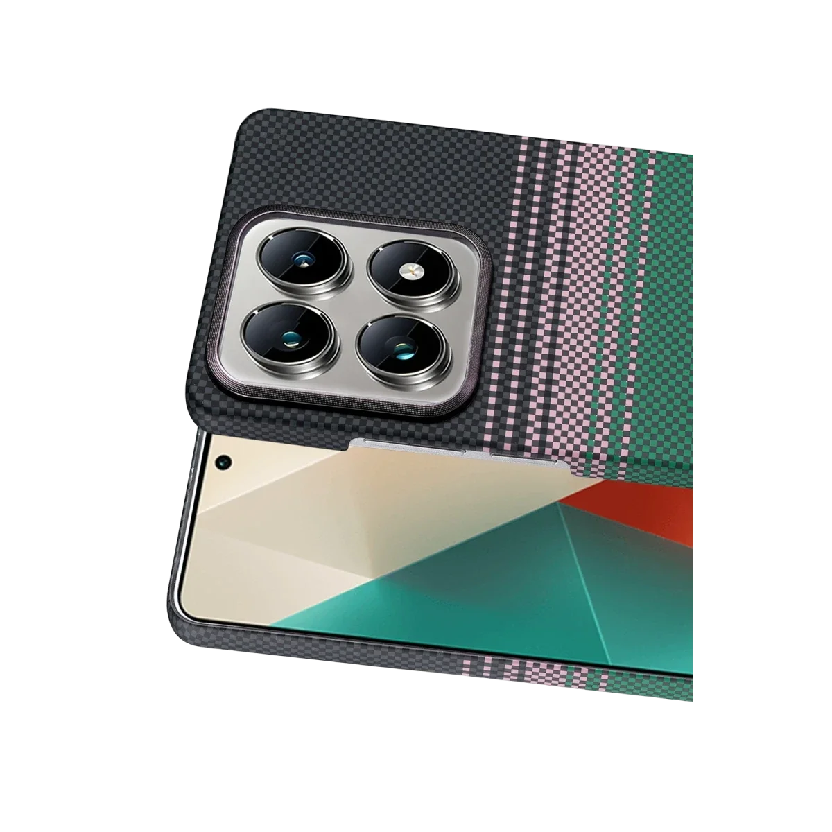 Xiaomi Mi 14T Pro Vega Magsafe Kapak - Yeşil görsel 2