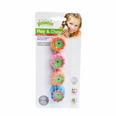 Yenilebilir Çiçek Kemirme Hamster Oyuncağı 3 Cm