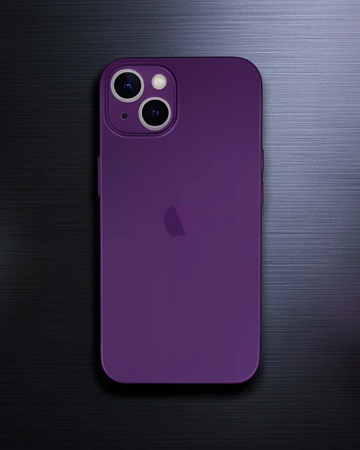 Apple İphone 14 Plus Kılıf Pp Ultra İnce Kapak - Mor