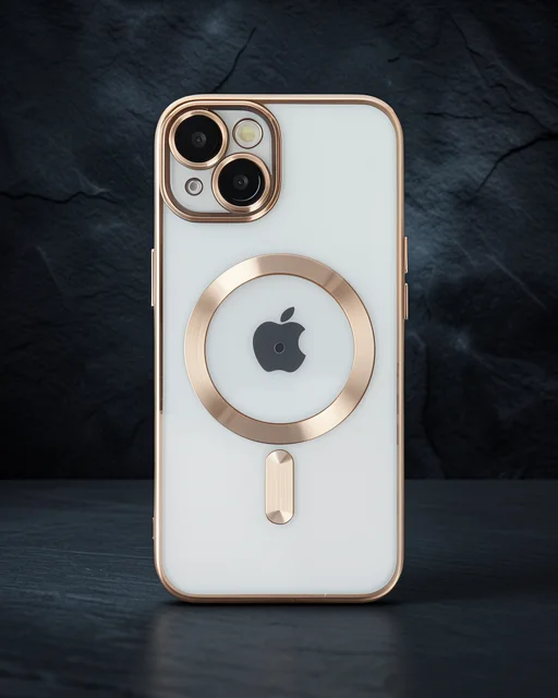 Apple İphone 14 Plus Kılıf Kross Magneticsafe Kapak - Gold
