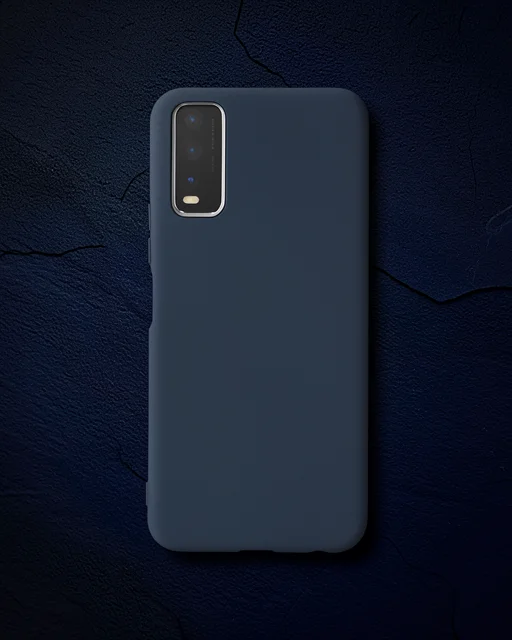 Vivo Y11s Kılıf Nano İçi Kadife Silikon - Lacivert