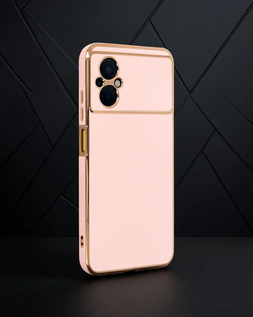 Xiaomi Poco M5 Kılıf Volet Silikon - Pembe