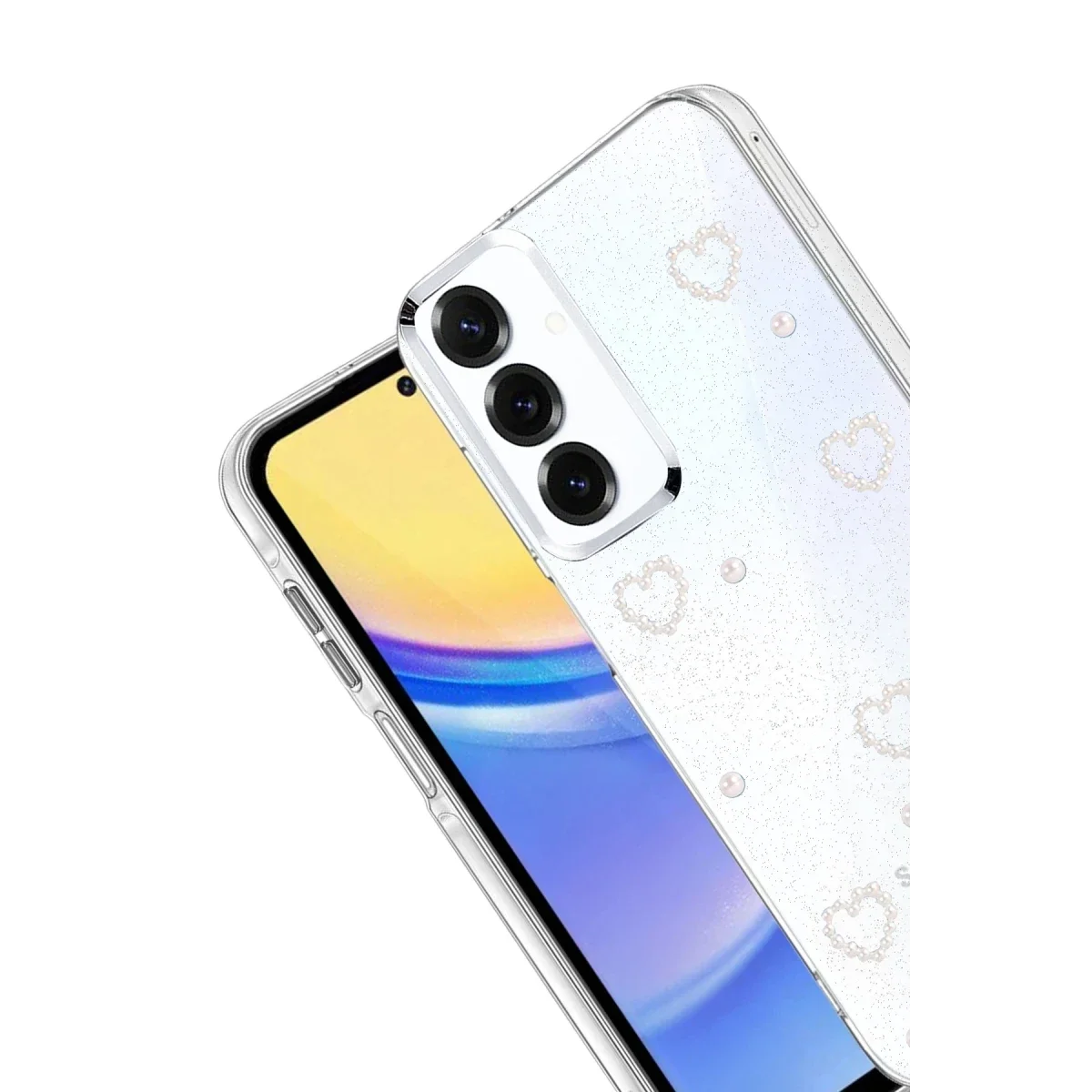 Samsung Galaxy S25 Plus Fiyonk Desenli Kapak - Desen 10 görsel 2