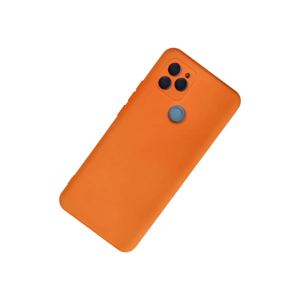 General Mobile Gm 21 Kılıf Nano İçi Kadife Silikon - Turuncu görsel 2