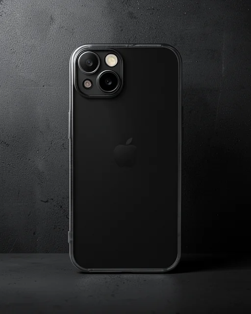 Apple İphone 13 Kılıf Razer Lensli Silikon - Siyah