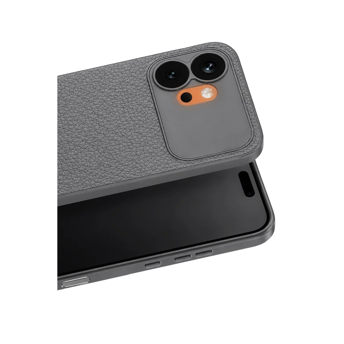Huawei Honor 600 Thermax Silikon Kılıf - Gri görsel 2