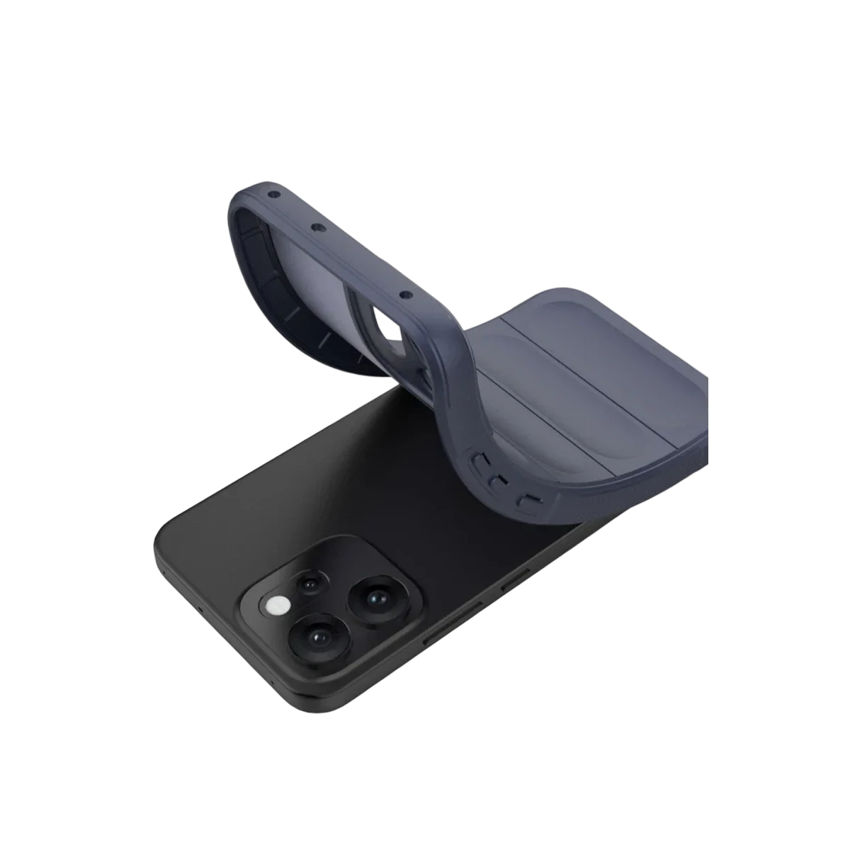 Oppo Reno 14F Optimum Silikon - Lacivert görsel 4