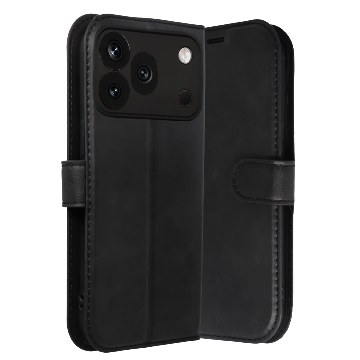 Huawei Honor 600 Pro Trend S Plus Kapaklı Kılıf - Siyah