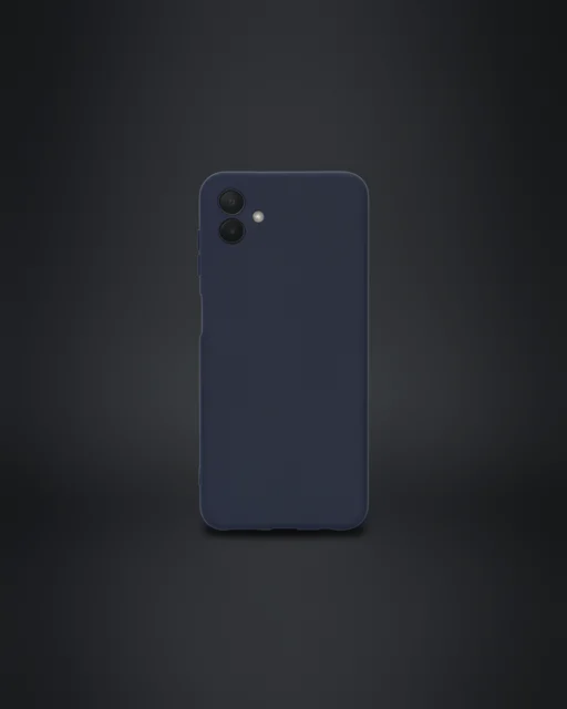 Samsung Galaxy A04 Kılıf Nano İçi Kadife Silikon - Lacivert