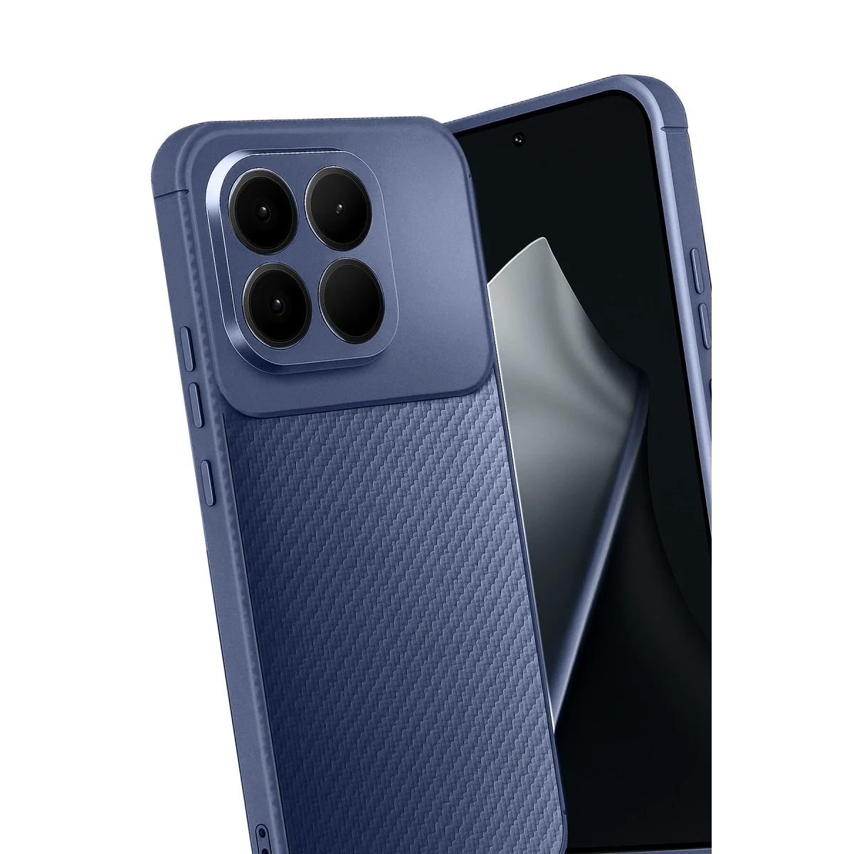 Xiao 15t Auto Focus Karbon Kapak - Lacivert görsel 3