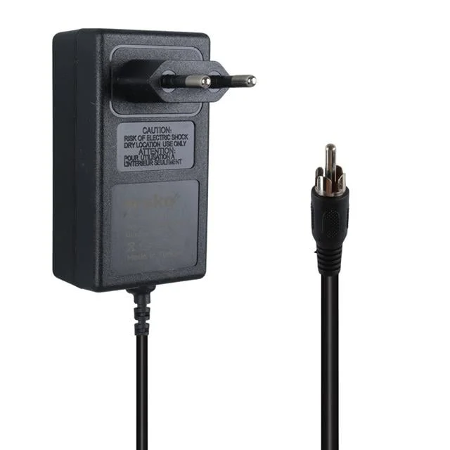 Weko 16 Volt - 2. Amper Tos Fişli Rca Yerli Üretim Priz Tipi Santral Adaptörü görsel 4