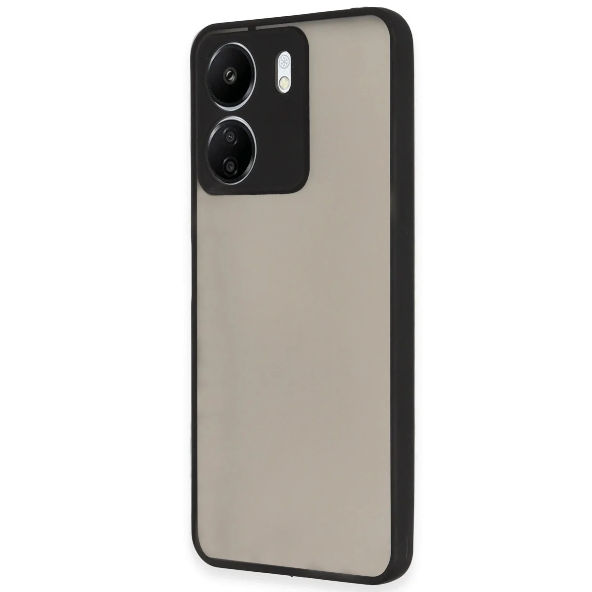 Xiaomi Redmi 13c Kılıf Montreal Silikon Kapak - Siyah görsel 2