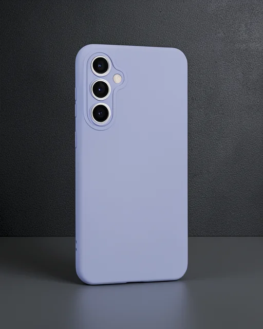 Samsung Galaxy S24 Kılıf Nano İçi Kadife Silikon - Lila