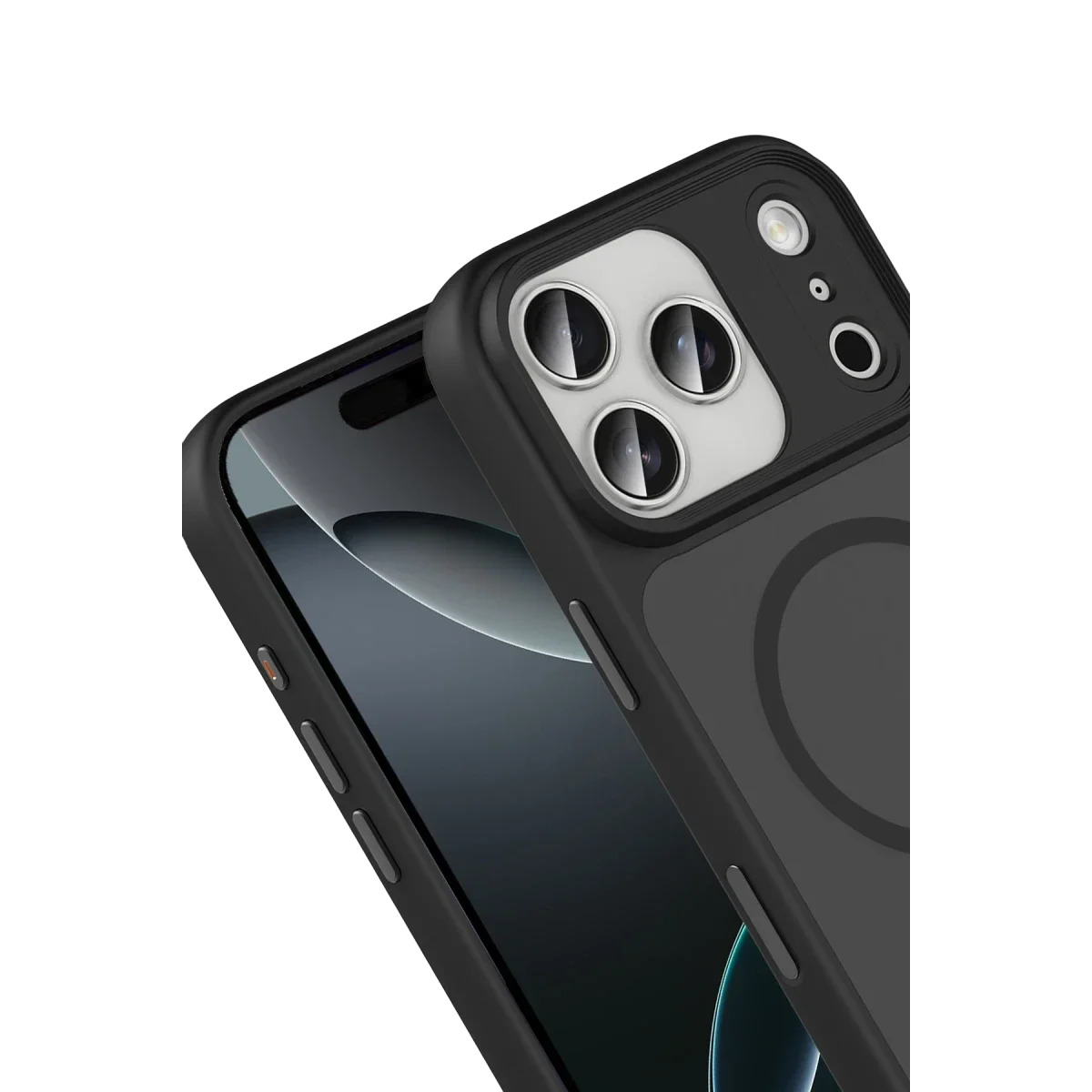Joko Apple iPhone 17 Pro Max Megane Magsafe Kapak - Siyah görsel 2