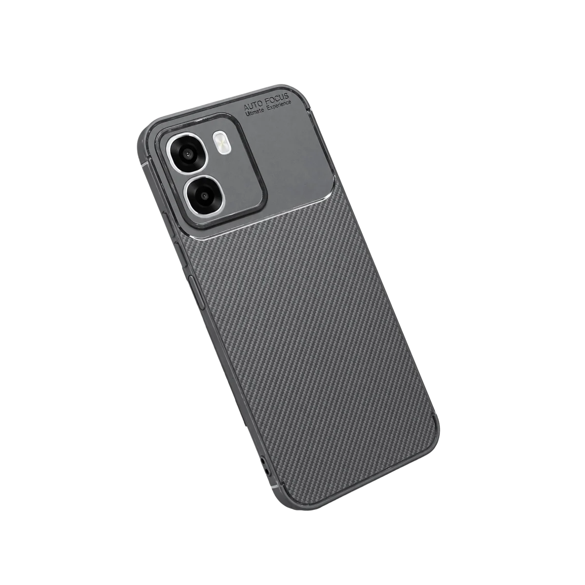 Oppo Oppo A6T 5G Auto Focus Karbon Kapak - Gri görsel 2