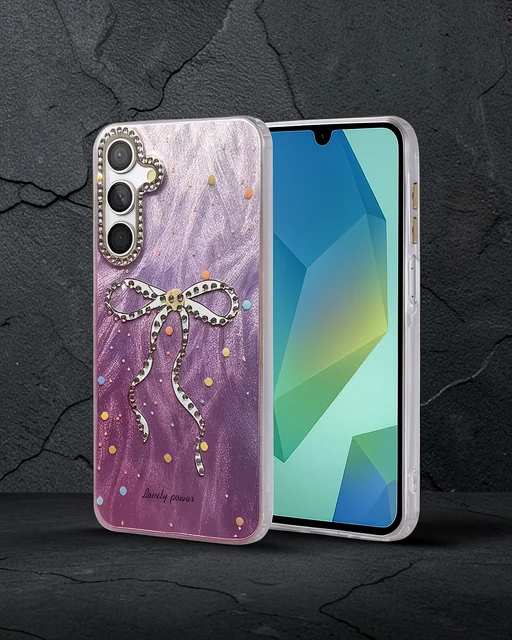 Samsung Galaxy A55 5g Kılıf Blade Aynalı Desenli Kapak - Desen 1