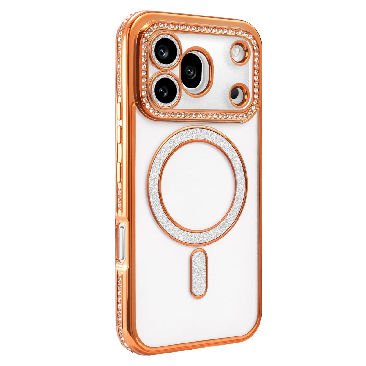 Huawei Honor 600 Pro Joke Simli Magneticsafe Kılıf - Turuncu görsel 2
