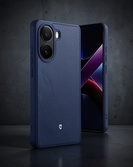 Xiaomi Poco X7 Pro Kılıf Aras Deri Kapak - Lacivert