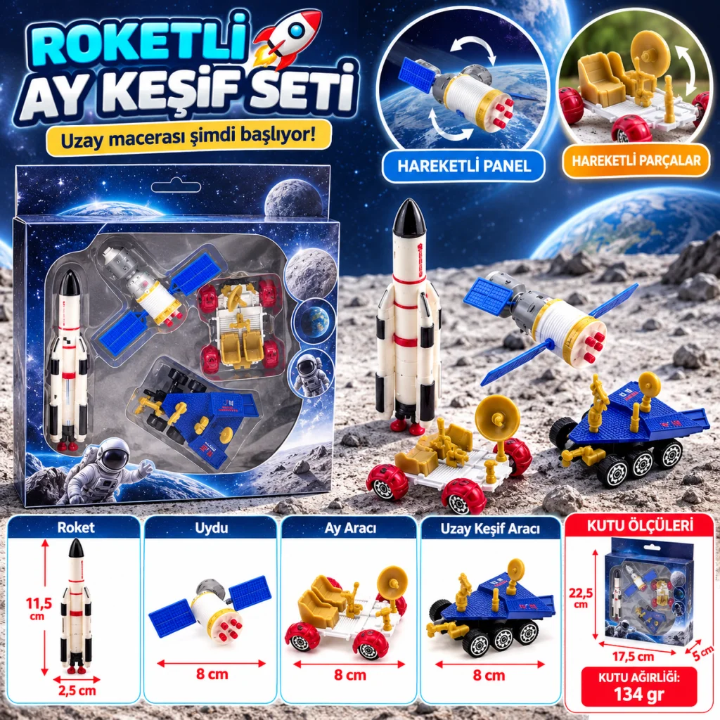 Roketli Ay Keşif Seti
