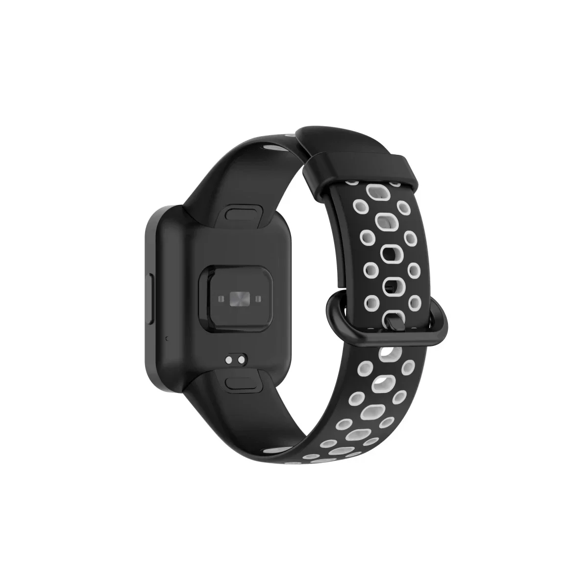 Xiaomi Redmi Watch 2 Spor Delikli Kordon - Siyah-Gri görsel 2