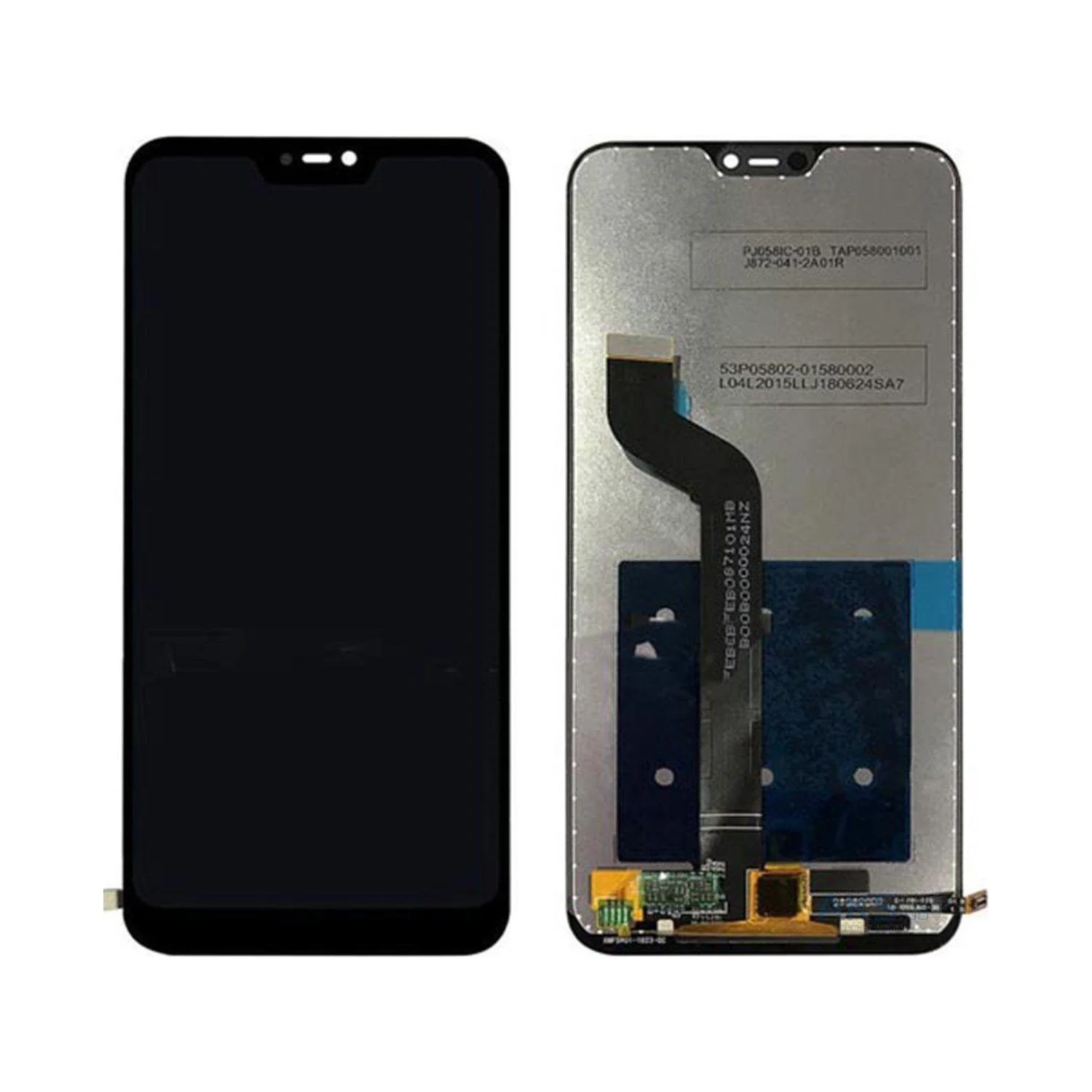 Mi A2 Lite Dokunmatik Ekran (Siyah) görsel 2