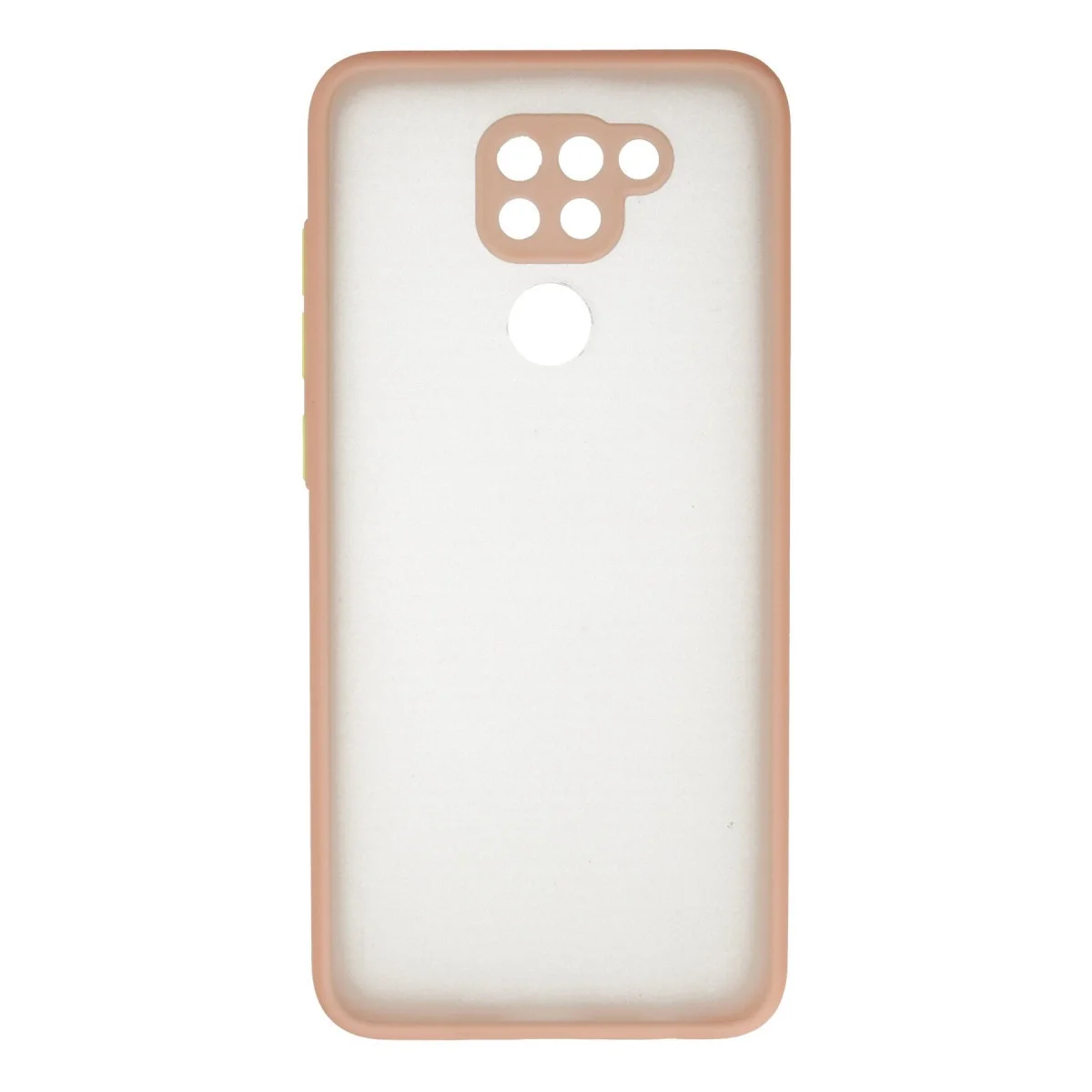 Xiaomi Redmi Note 9 Kılıf Montreal Silikon Kapak - Pembe