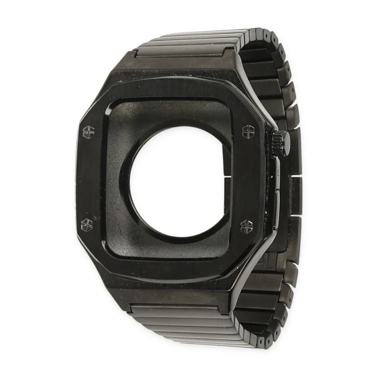Apple Watch 44mm KR409 Metal Kordon - Siyah görsel 2