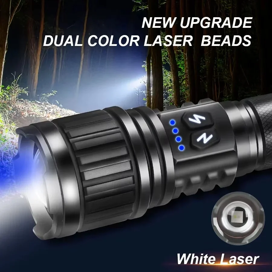 BD-14 10W TG LED Alüminyum Alaşımlı Zoomlu Type-C Şarjlı El Feneri görsel 4