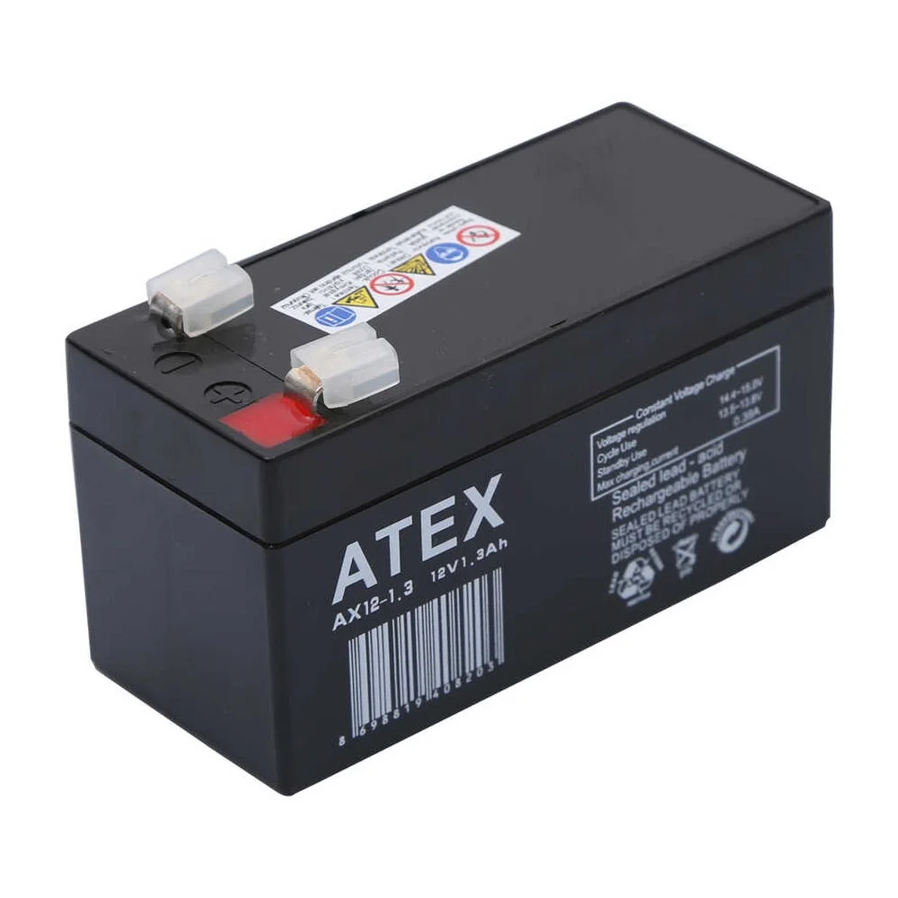 AX12-1.3 12V 1.3Ah Akü görsel 2