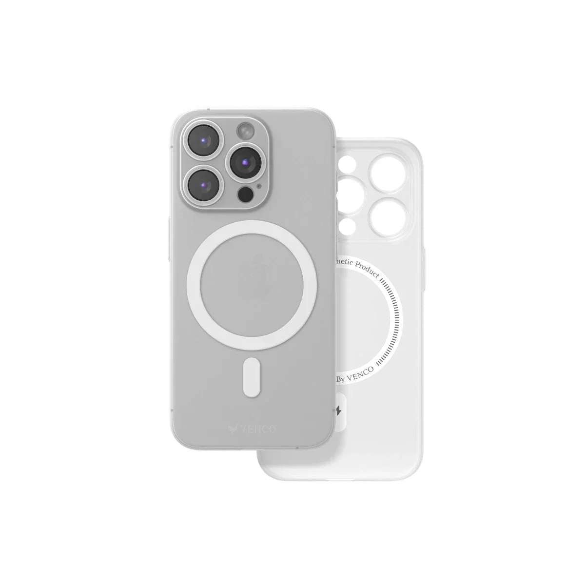 Venco Apple iPhone 16 Pro Max Sense Magsafe Kapak - Şeffaf