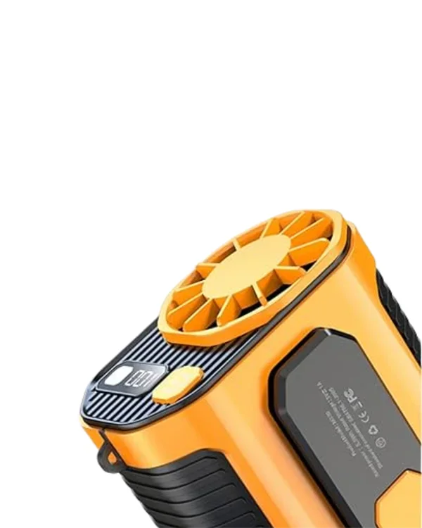 Taşınabilir USB Şarjlı Turbo Fan – 3 Modlu Soğutma, Hafif & Kompakt görsel 5