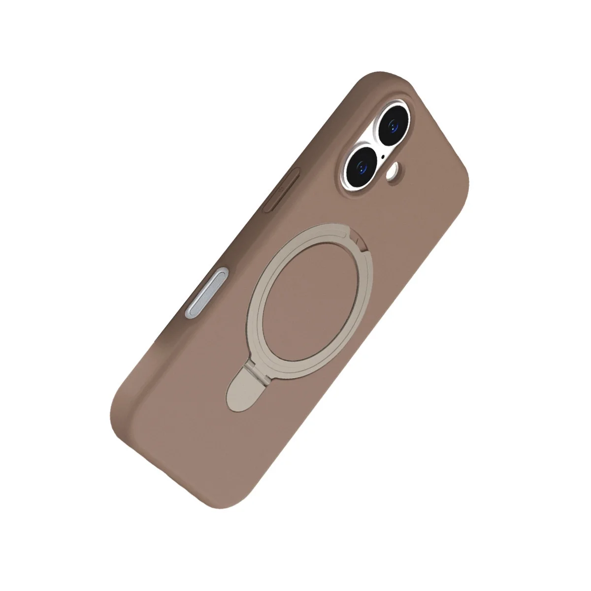Apple İphone 17 Regal Magsafe Standlı Kapak - Çöl Titanyum görsel 4
